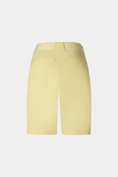 Zita Functional Bermuda Shorts In Yellow