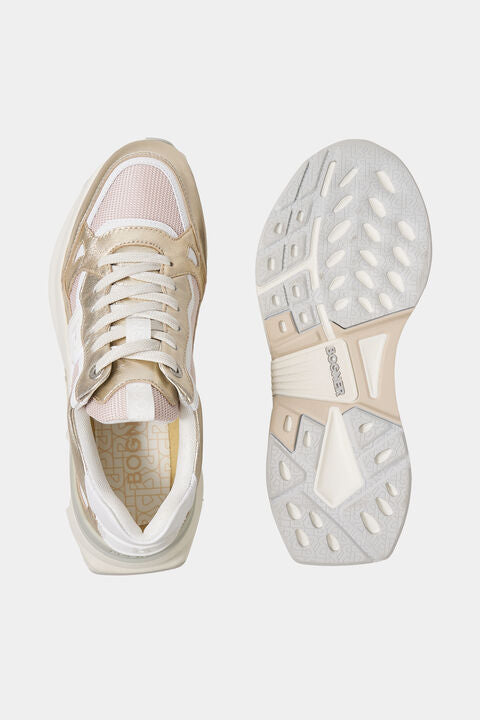 Sneaker Ctp25 In White/Gold