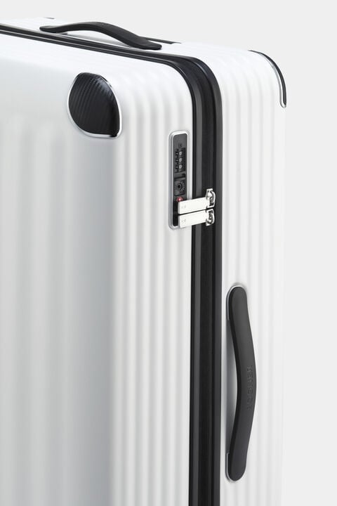 Piz Deluxe Large Hard Case In White