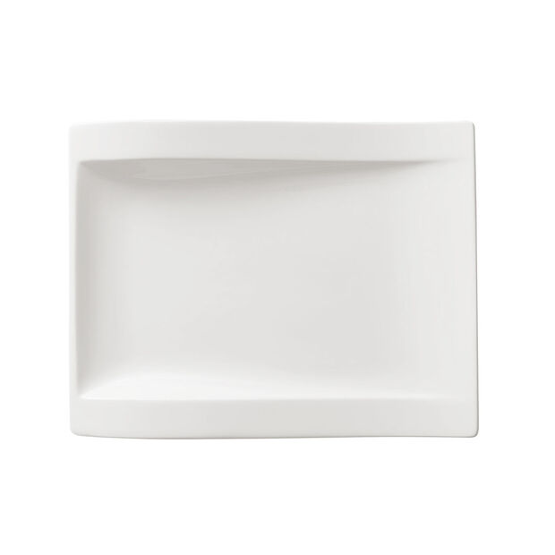 New Wave - Rect.salad plate (Set of 4)