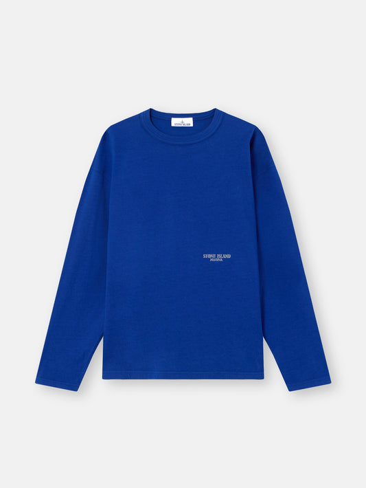 2100004 COMBED ORGANIC COTTON JERSEY_STONE ISLAND MARINA