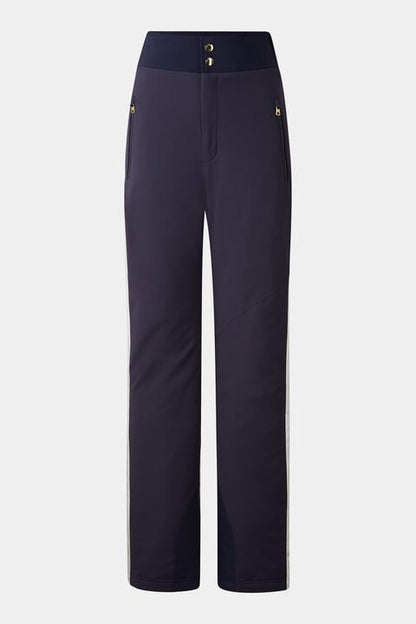 Illma Ski Trousers In Navy Blue/White