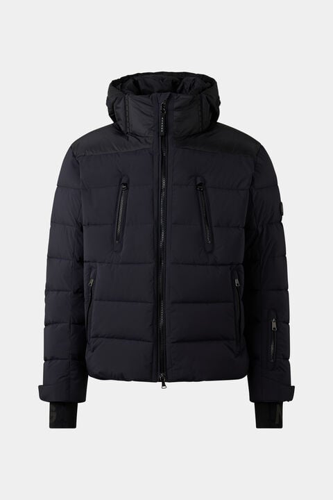 Blaine Quilted Jacket In Black
