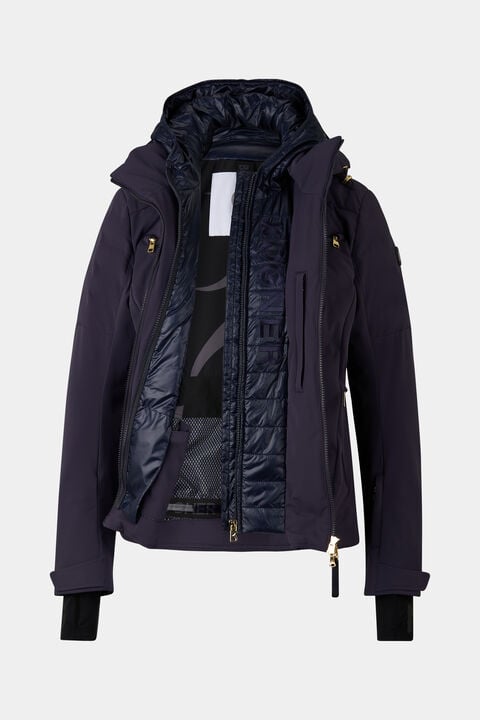 Kea Ski Jacket In Navy Blue