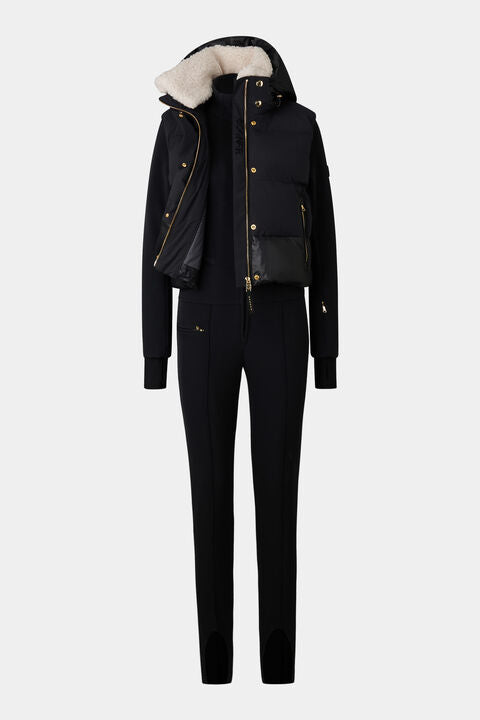 2In1 Ski Overall Ulla In Black