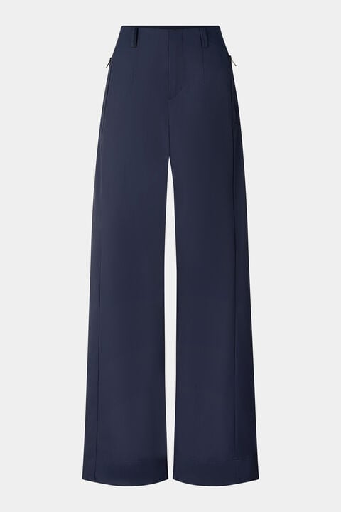 Jill Functional Trousers In Navy Blue