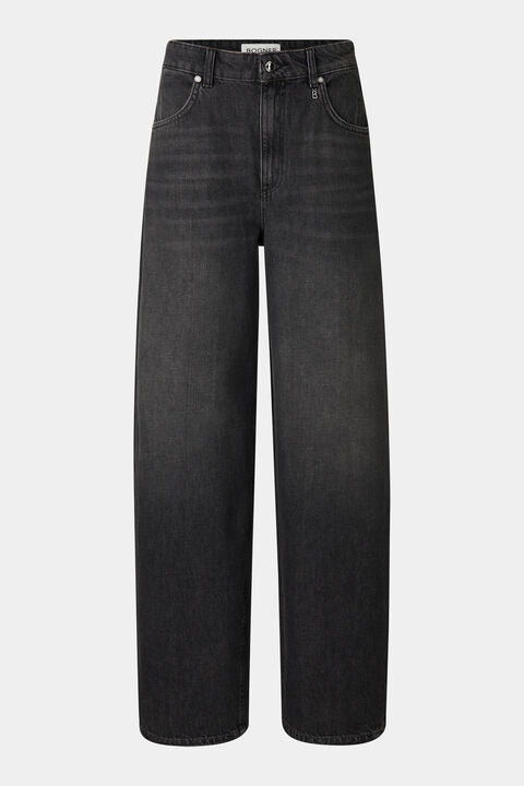 Barrel Fit Jeans Bina In Dark Grey