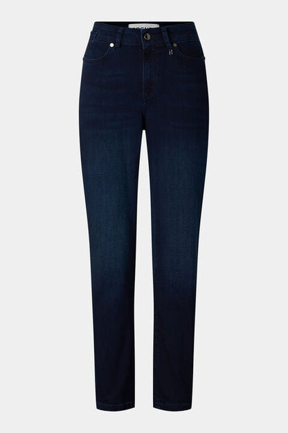 7/8 Slim Fit Jeans Julie In Dark Denim Blue