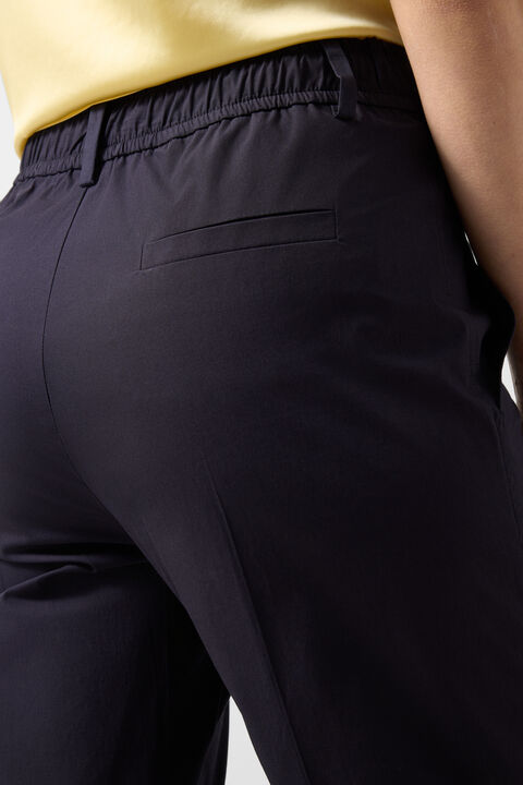 Pleated Trousers Abbie In Navy Blue