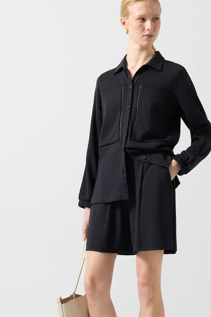 Romi Jersey Shorts In Black