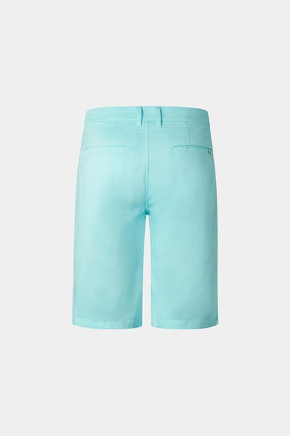 Miami cotton shorts in Cyan-blue