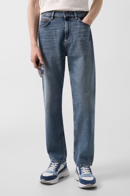 Straight fit jeans Travis in Denim Blue
