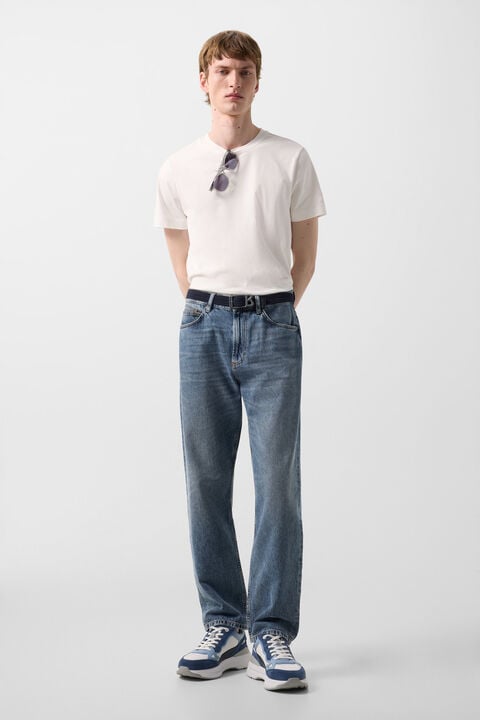 Straight fit jeans Travis in Denim Blue