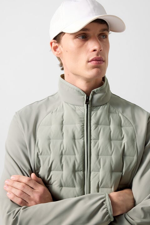 Dajan Hybrid Jacket In Eucalyptus
