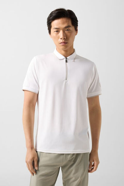 Cody Functional Short-Sleeved Top In Off-White