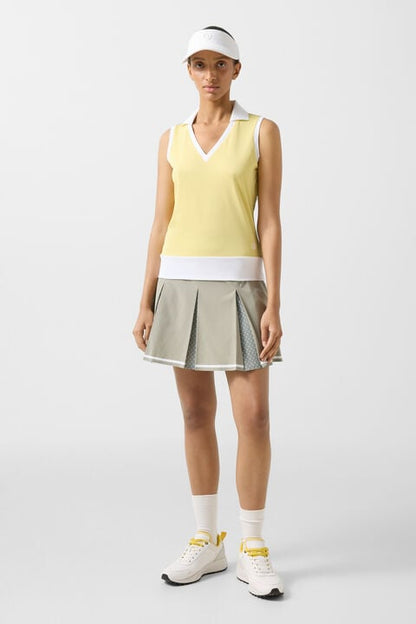 Polo Top Alysha In Yellow