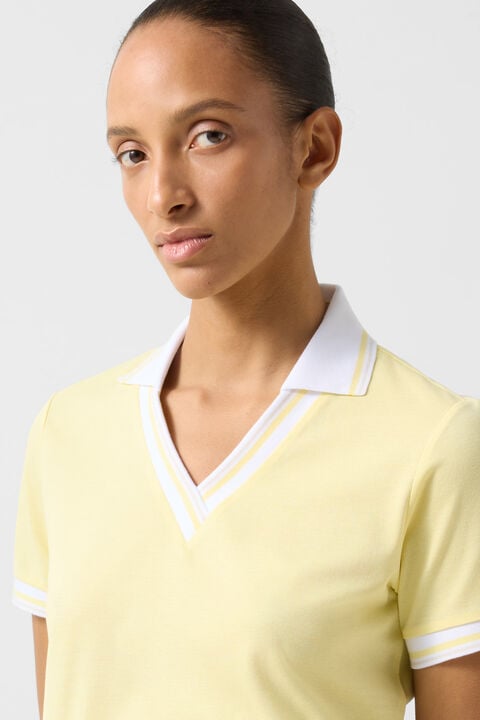 Jula Functional Short-Sleeved Top In Yellow