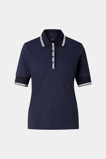 Funktons Polo Shirt Elenor In Navy Blue