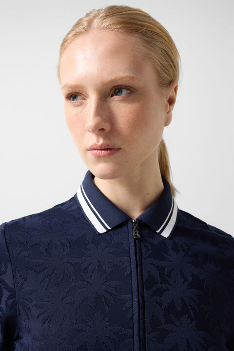 Konny Functional Short-Sleeved Top In Navy Blue