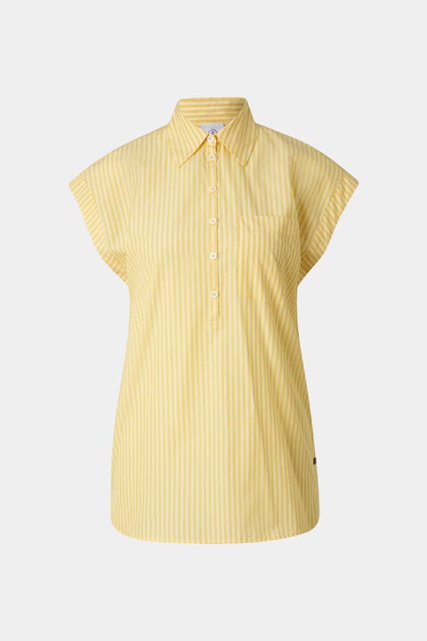 Hunter Cotton Blouse In Yellow