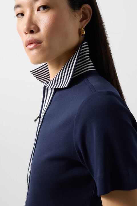 Peppa Polo Shirt In Navy Blue