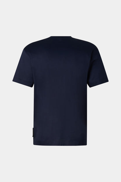 T-Shirt Tiam In Navy Blue