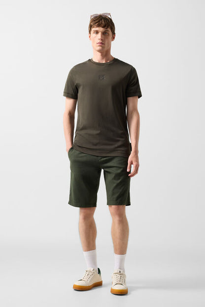T-Shirt Roc In Olive Green