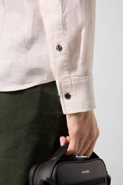 Linen Shirt Raphi In Sand