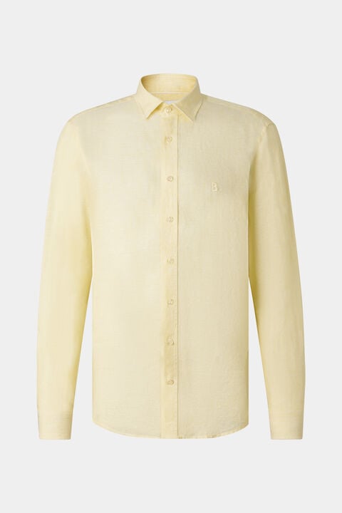 Timi Linen Shirt In Yellow