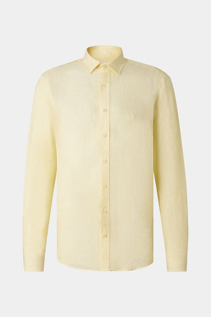 Timi Linen Shirt In Yellow