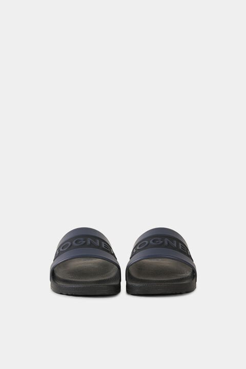 Slides Belize In Navy Blue/Black