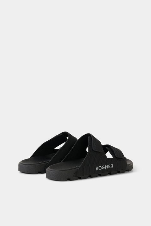 Biarritz Sandals In Black/White