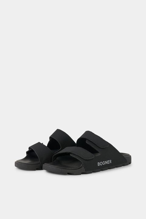 Biarritz Sandals In Black/White