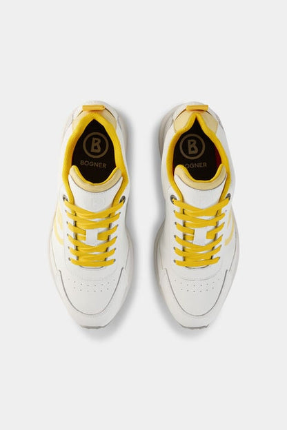 Sneaker Golf  In White/Yellow
