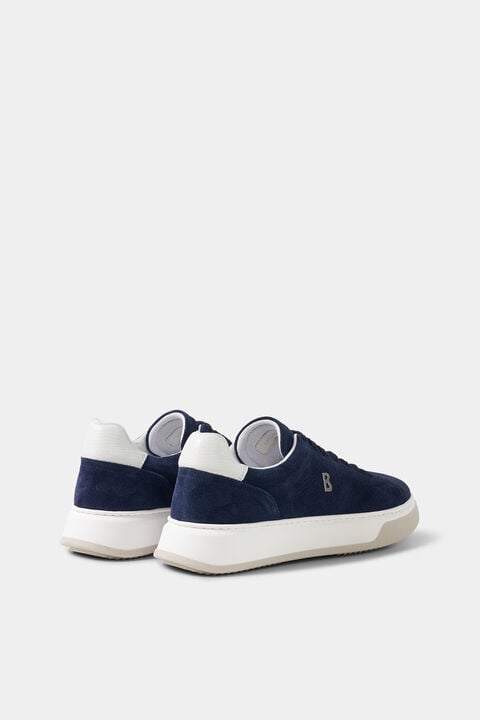 Milan Trainers In Navy Blue