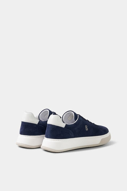 Milan Trainers In Navy Blue