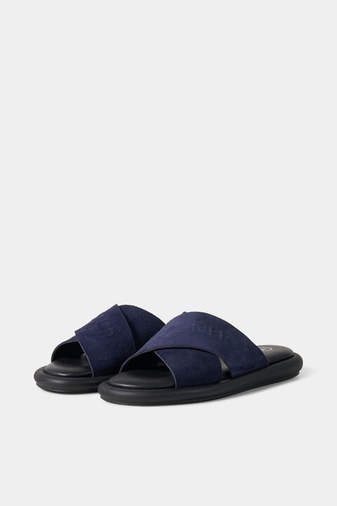 Portofino Sandals In Navy Blue