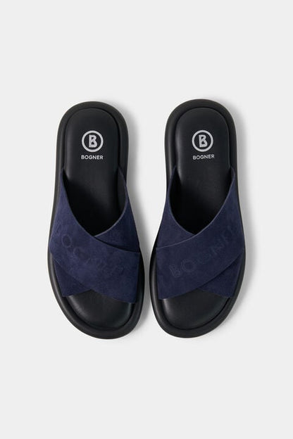 Portofino Sandals In Navy Blue