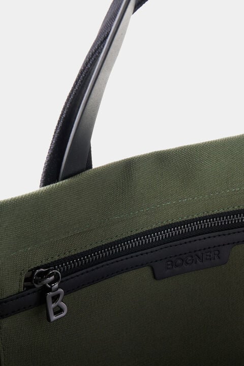 Totebag Curio Ambre in Olive green
