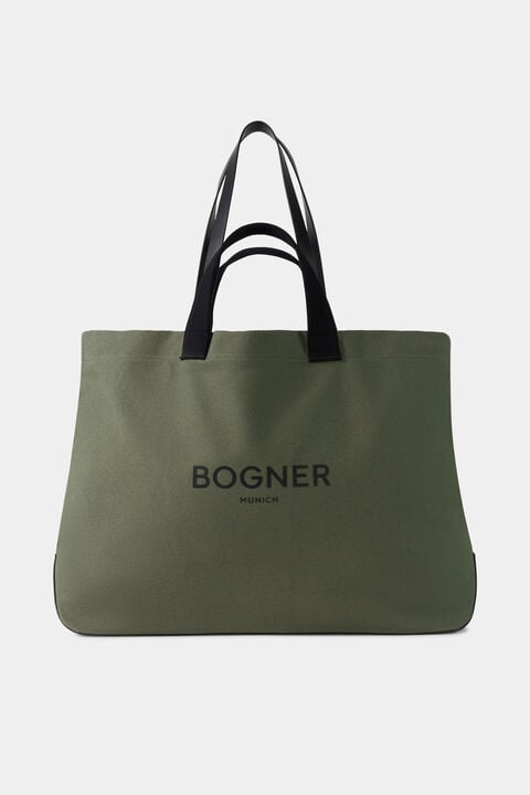 Totebag Curio Ambre in Olive green
