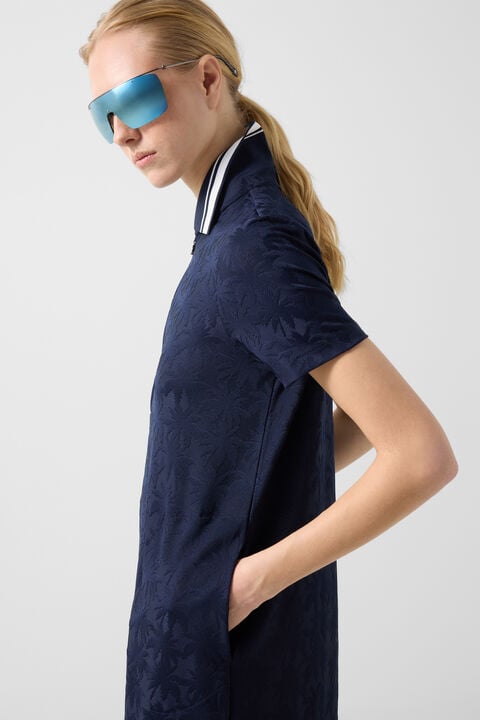 Pina Jersey Dress In Navy Blue