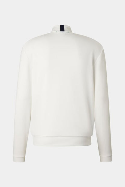 Semir Functional Jacket In Off-White/Navy Blue