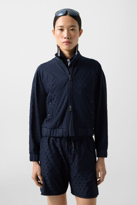 Aylin Blouson In Navy Blue
