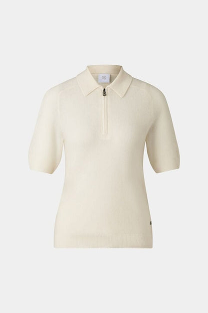 Knitted Polo Shirt Shari In Sand