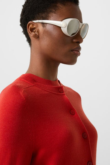 Ilma Knit Jacket In Red