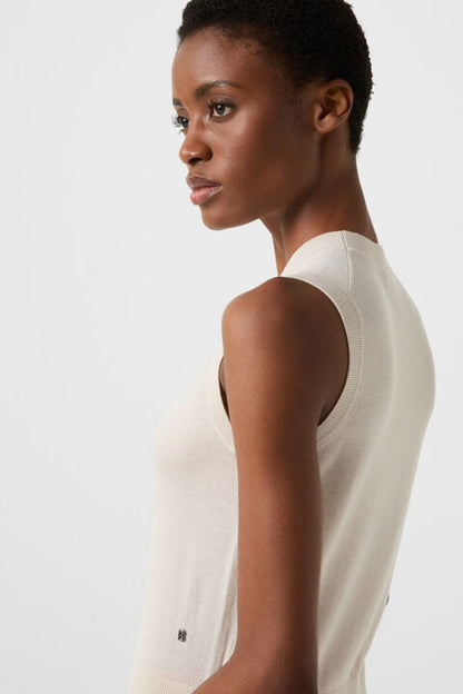 Knitted Top Isola In Sand