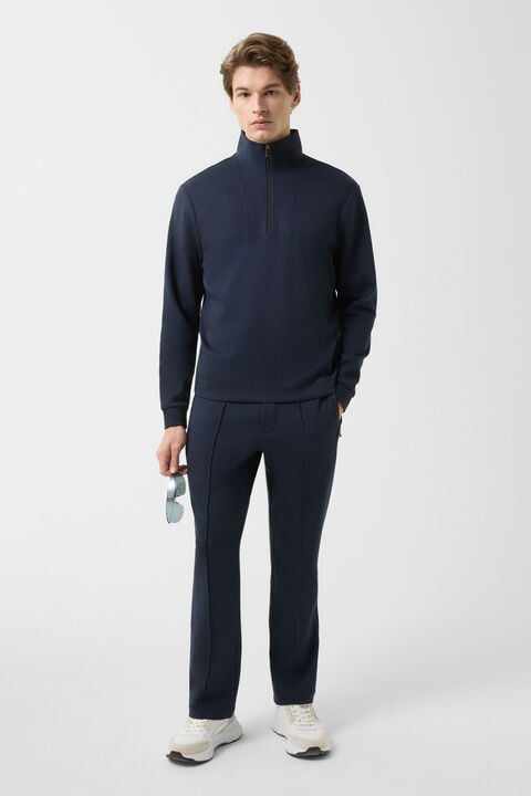 Sweat Troyer Raven In Navy Blue