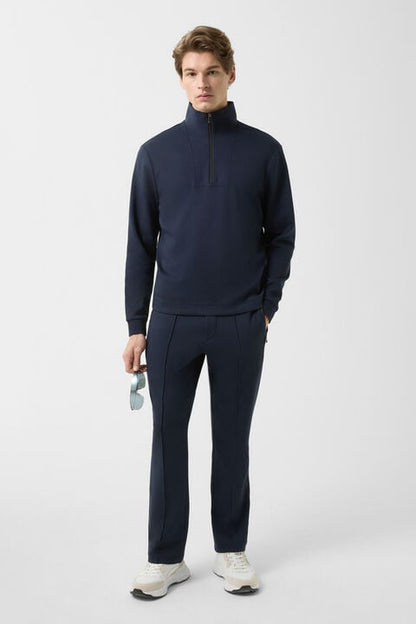 Sweat Troyer Raven In Navy Blue