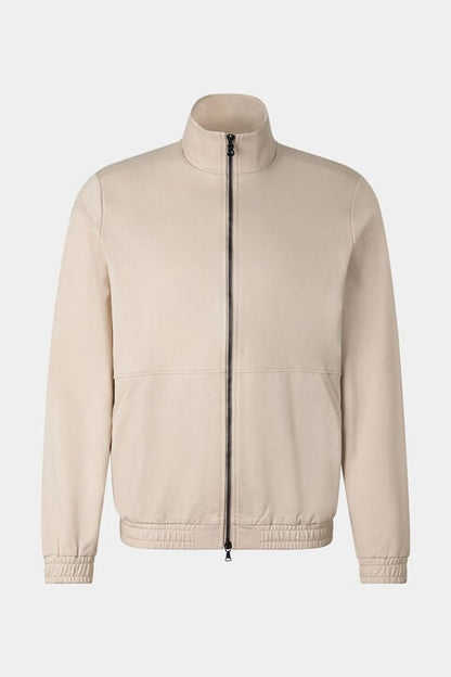 Rupert Jersey Jacket In Sand
