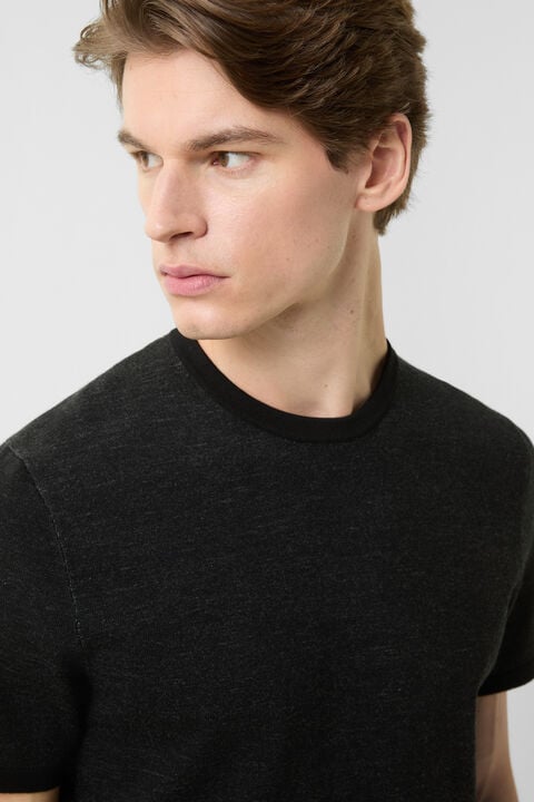 Knitted Shirt Ohio In Black